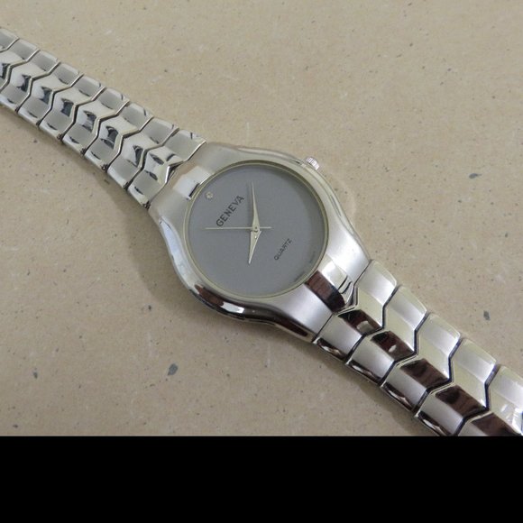 Geneva Other - Men's GENEVA WATCH*Water Resistant*Japan MVT*sstee